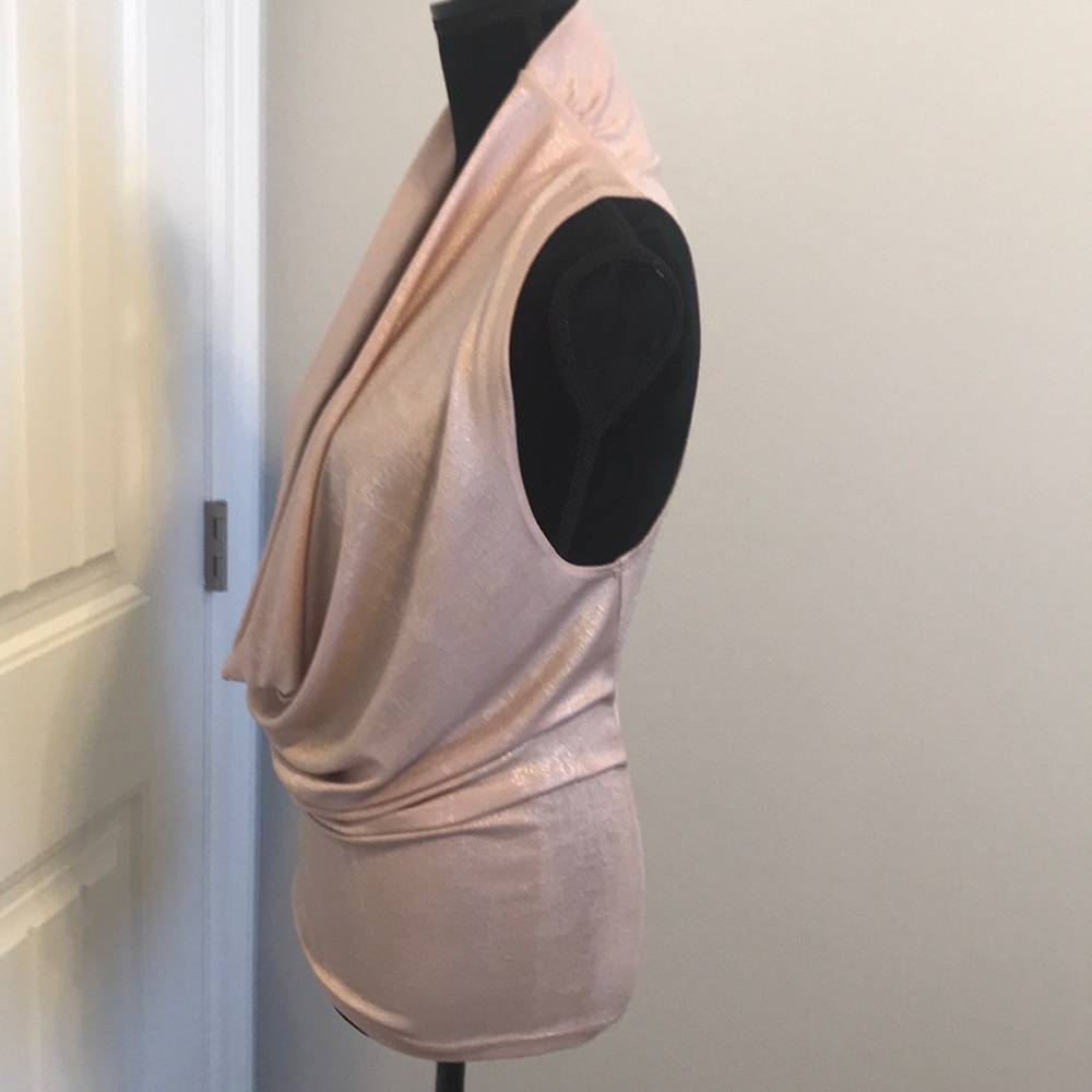 Metallic Light Pink Top - Picture 3 of 7
